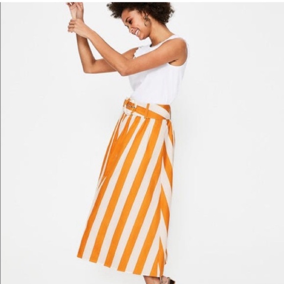Boden cotton midi skirt - Picture 1 of 13